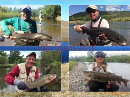 GB-FISHING TOUR IN NE, MONGOLIA