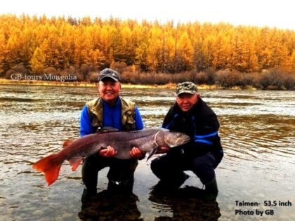 GB-FISHING TOUR IN NORTHERN MONGOLIA